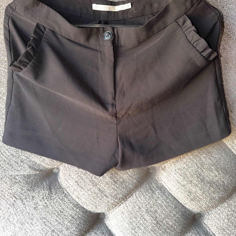 Mosaic & Co. Black Dress Shorts